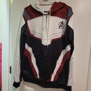 Avengers Quantum Realm Hoodie - Red, White, Black